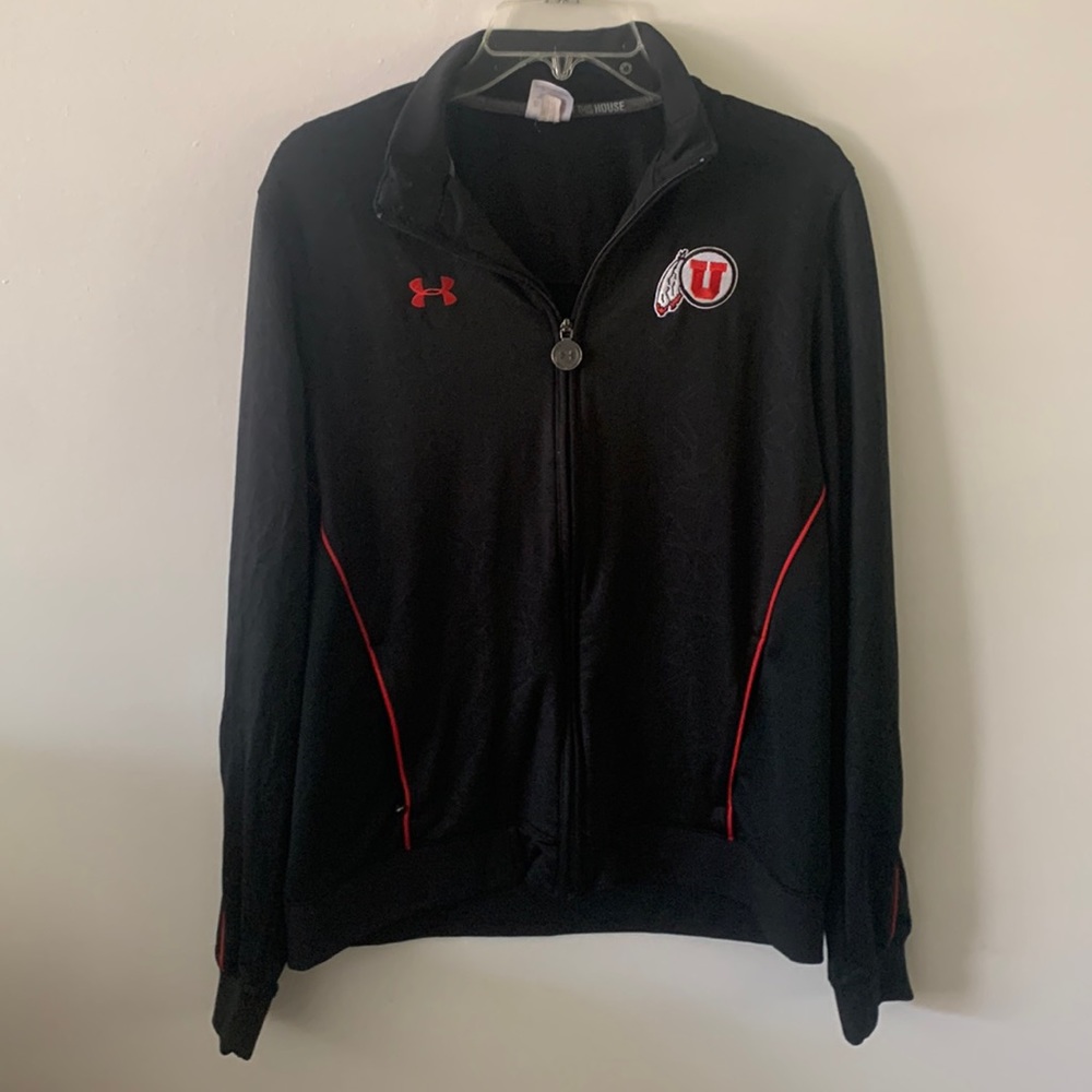 U of U Under Armor Zip-Up Jacket